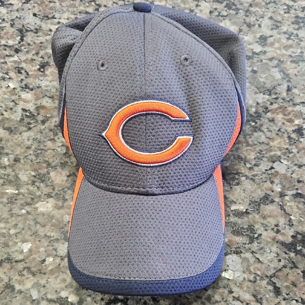 Chicago Bears Gray and Orange Cap with C Logo